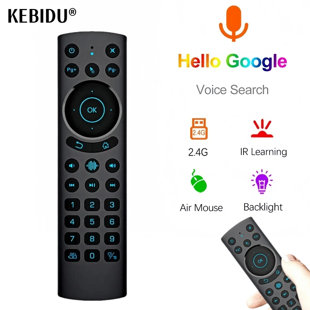 Enhanced Voice Remote Control with Air Mouse & Gyroscope