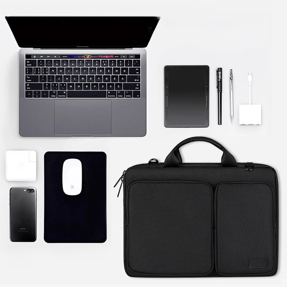 Сумка через плечо для ноутбука 13 3 14 1 15 4 6 дюймов ноутбуков Acer Lenovo HP Dell ASUS ROG Macbook