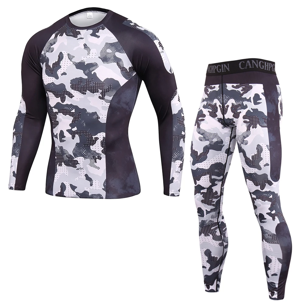 GEJINIDI Men Thermal Underwear Set For Male Cotton  Winter Long Johns Keep Warm Suit Inner Wear Merino Clothing thermo Plus Size 2