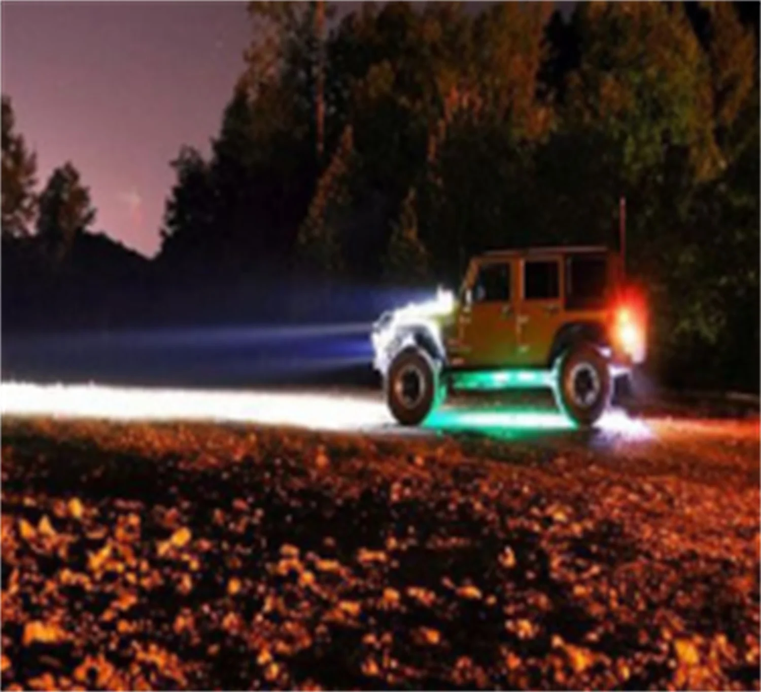 

SXMA J143 светодиодный Rock светильник 8 шт. RGB подсветка для Jeep ATV UTV внедорожник Грузовик Лодка подъемник светящаяся тропа лампа подсветка светодиодный Neo