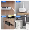 1/3/5/10 Pcs Self-Adhesive Desktop Socket Fixer Cable Organizer Wall Hanging Plug-in Removable Fixer Home Office Accessories 5