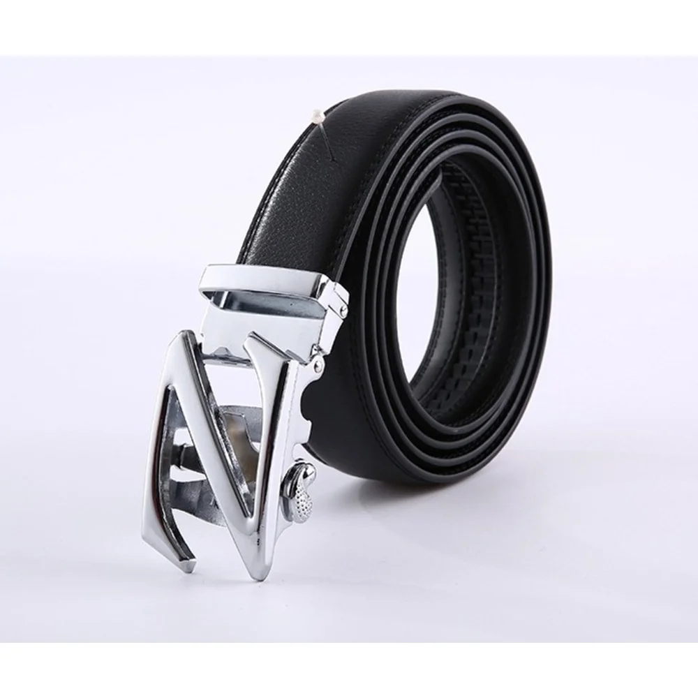 2023 Newhot Selling Casual Automatic Buckle Belt with Hollow Metal Head Business Men's Belt Fashionable and Exquisite Trouser Belt_voghion.com