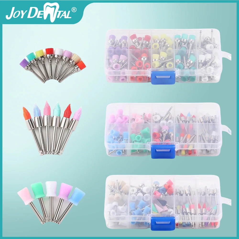 100pcs lucidatura dentale spazzole spazzolini da d... - Vicedeal