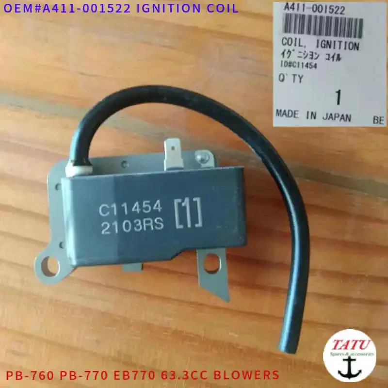 Echo Soffiatore IGCLINIC Bobina De Encendido Compatible Con Soplador De Mochila Echo PB-770 PB-770H PB-770T, Reemplaza Al OEM # A411001521 C11454 Trapano A Colonna Bosch - Foto 8