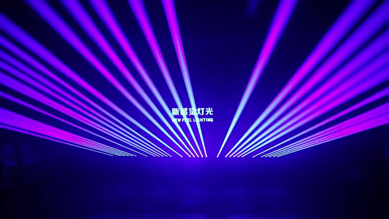 무대 레이저 조명 300mw * 8 눈 rgb 레이저 광 8 빔 바, dj 클럽 바 tv 쇼용