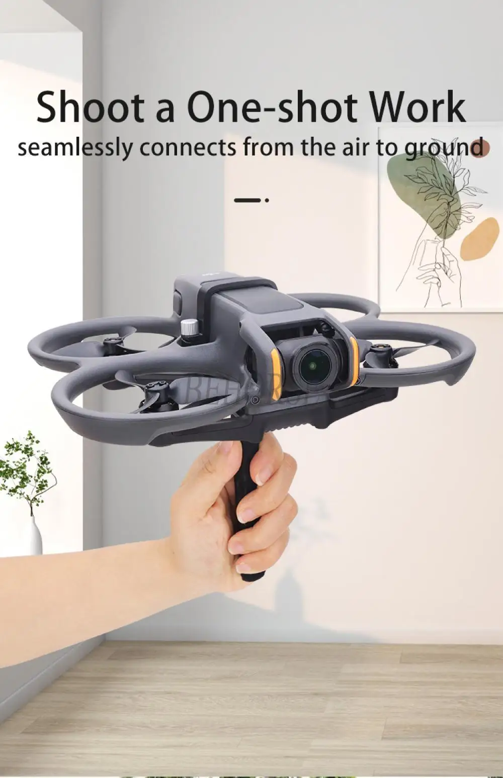 Hand-held Shooting Bracket For DJI Avata 2 One-Take Handheld Holder Landing Mount Handle drone accessories