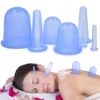 Silicone Facial Massage Cupping Set Vacuum Body Massager Cup Ventouse Anti Cellulite Therapy Face Suction Cups Massage Kit 1