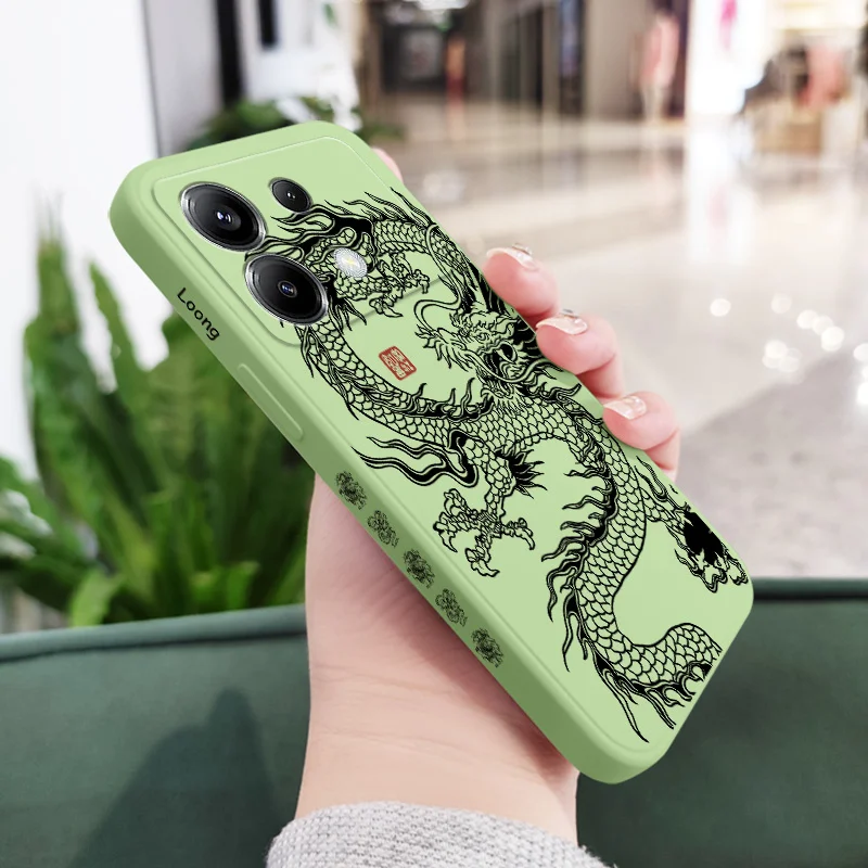 Dragon Wings Fly Silicone Phone Case - Stylish and Durable Protection