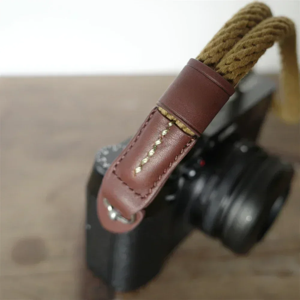 Cotton Camera Wrist Strap Quick Release Hand Belt for Fuji X100 Gr3 Nikon DSLR Mirrorless Camera Rope SLR Wrist Strap