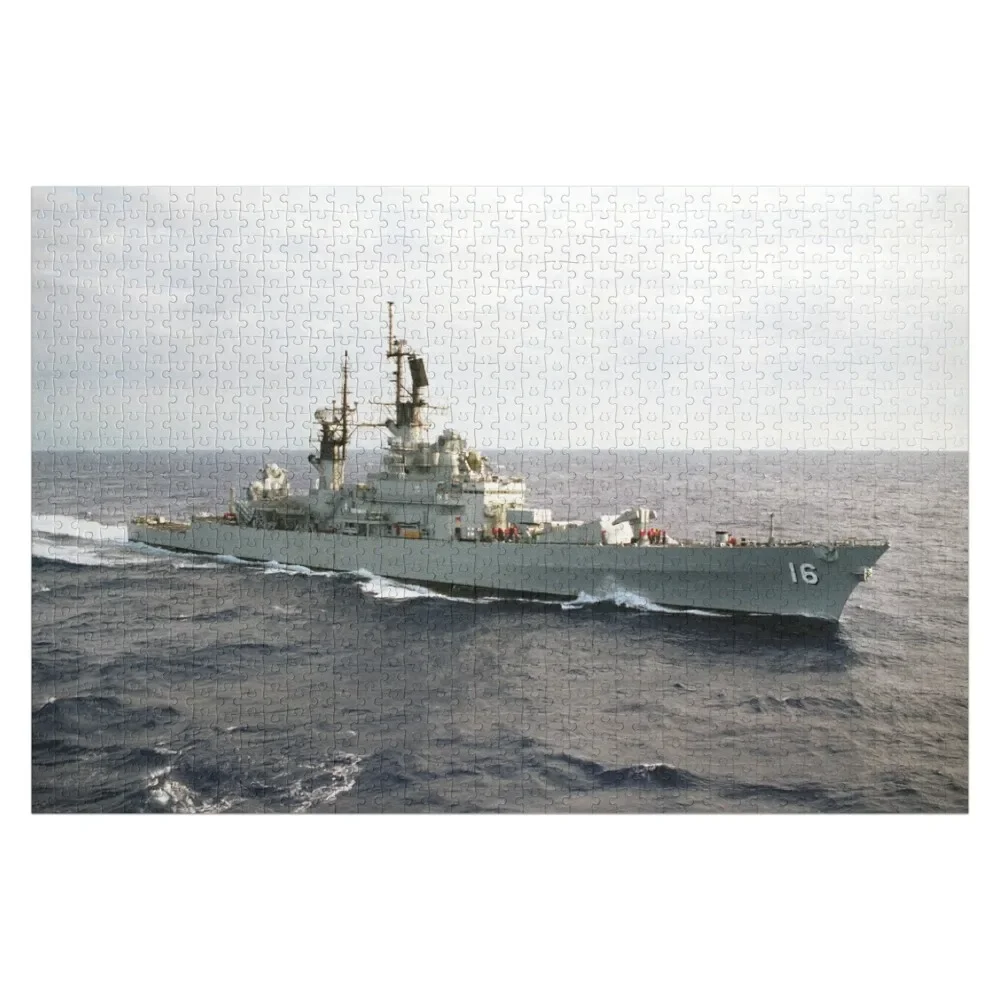 USS LEAHY (CG-16) SHIP'S STORE Jigsaw Puzzle Photo Personalized Gifts Personalized Toys Woods For Adults Puzzle
