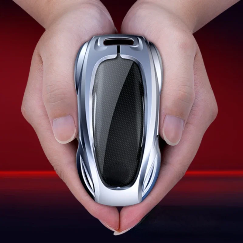 Zinc Alloy Car Key Protection Shell Tesla Model 3 Y S Model X