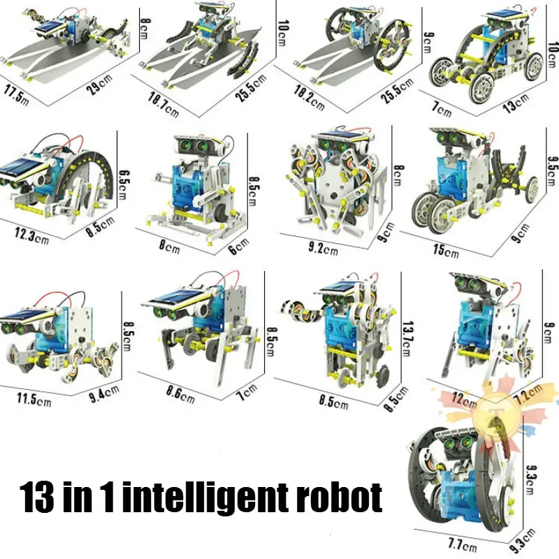 1教育ソーラーロボットキットで13電源diyの組み立ておもちゃの車