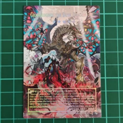 YuGiOh Inspired 'Branded in Red' DIY Picture Trading Card (Branded Red 9 - piece)