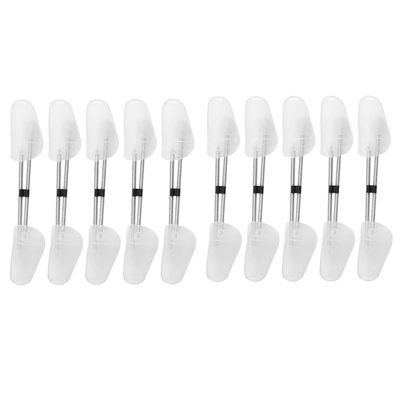 

ASDS-10 x PAIRS OF SHOE TREE TREES PLASTIC MAINTAIN SHAPE SHOES FOOTWEAR WHITE