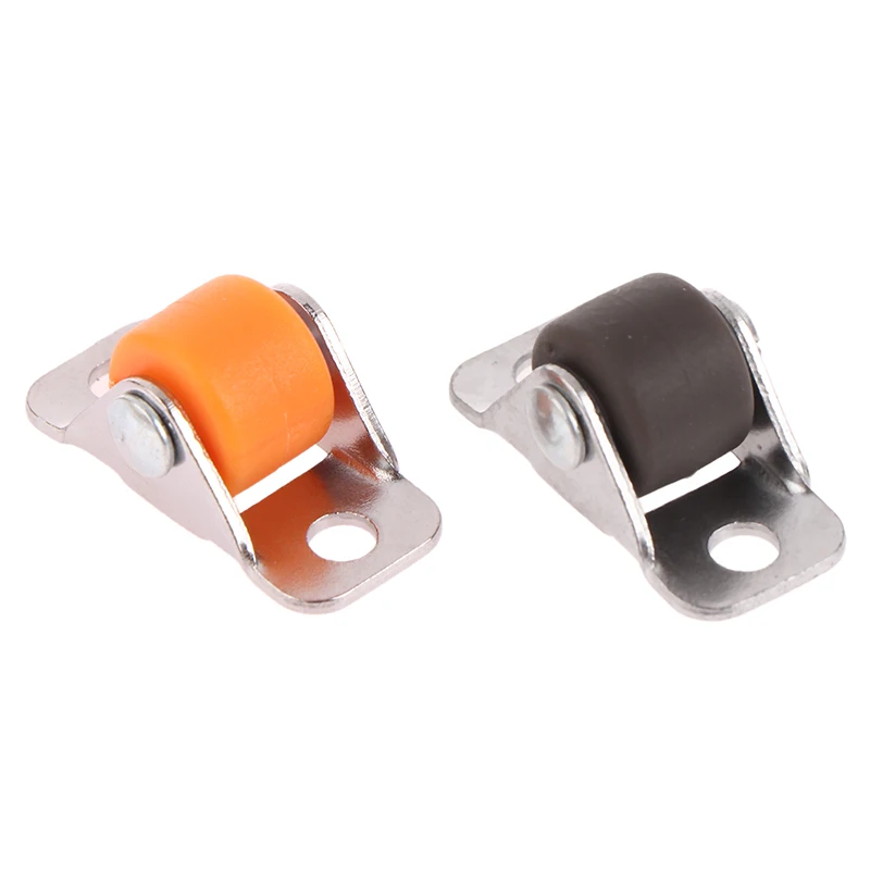 Description Picture 2 of item1PC 0.5 Inch Straight Wheel Directional Casters Rubber Silent Concealed Furniture Coffee Machine Tray Casters