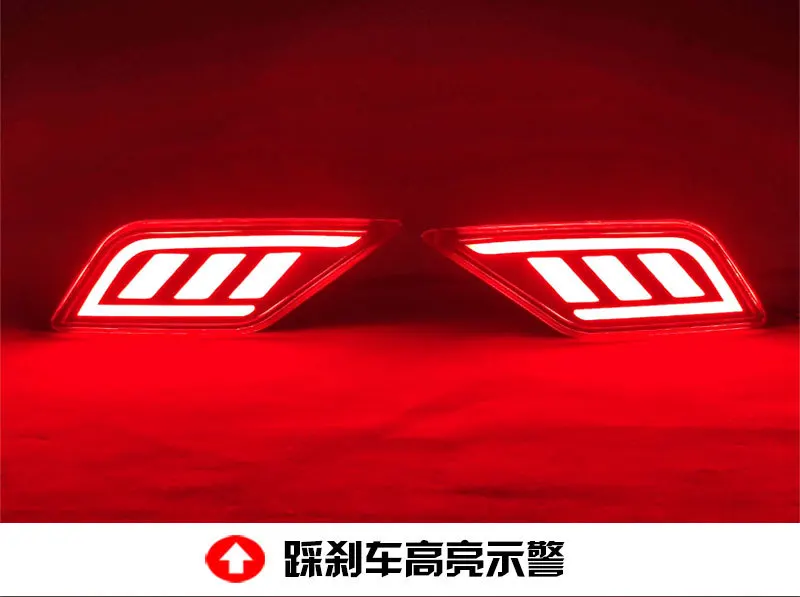 For Toyota Corolla Cross 2022 2023 2024 2025 Car Led Rear Bumper Reflector Light DRL Dynamic Turn Signal Driving Brake Lights detail image 12