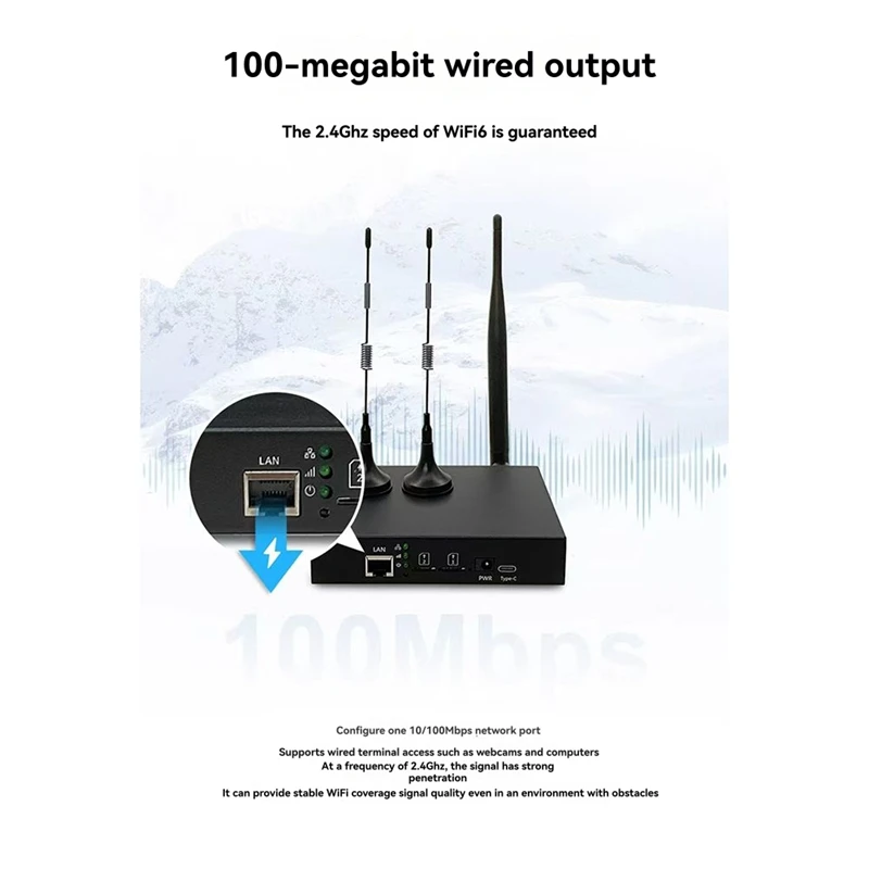 자기 안테나 고속 라우터 4G LTE 실외 모니터링 네트워크 전용 강화 버전 안테나 다이버시티-A31R