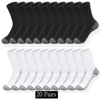 Men’s Classic Crew Sports Socks – 10/20/30 Pairs 1