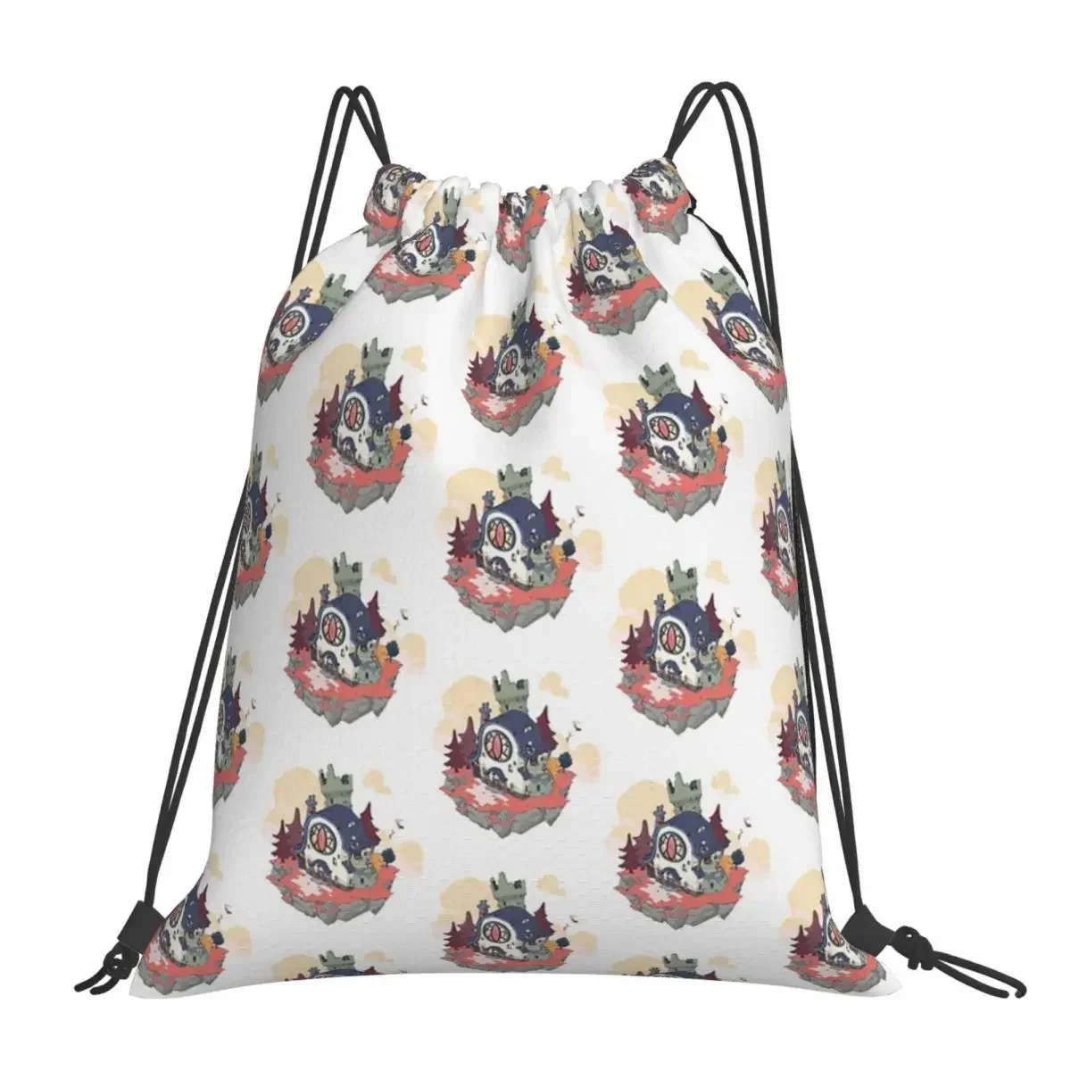 

Real House Perfect Gift Owl House Gift For Fans Backpacks Portable Drawstring Bags Drawstring Bundle Pocket Shoes Bag Book Bags