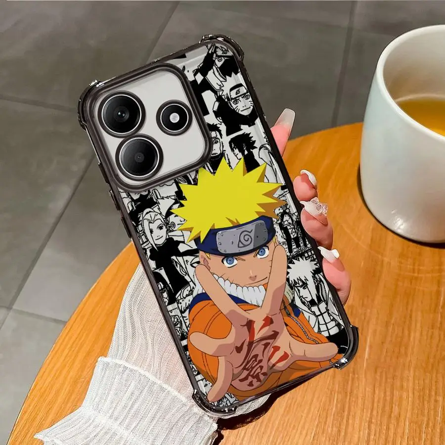 Cool Anime N-NarutoS Plating Phone Case with Airbag Protection
