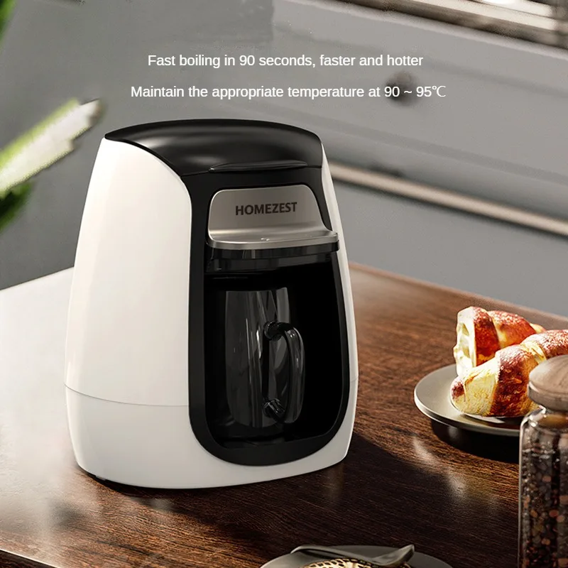 

Electric Coffee Maker American Single Cup Home Portable Automatic Drip-proof 300W 0.15L Intelligent Tea And Cafe Machine