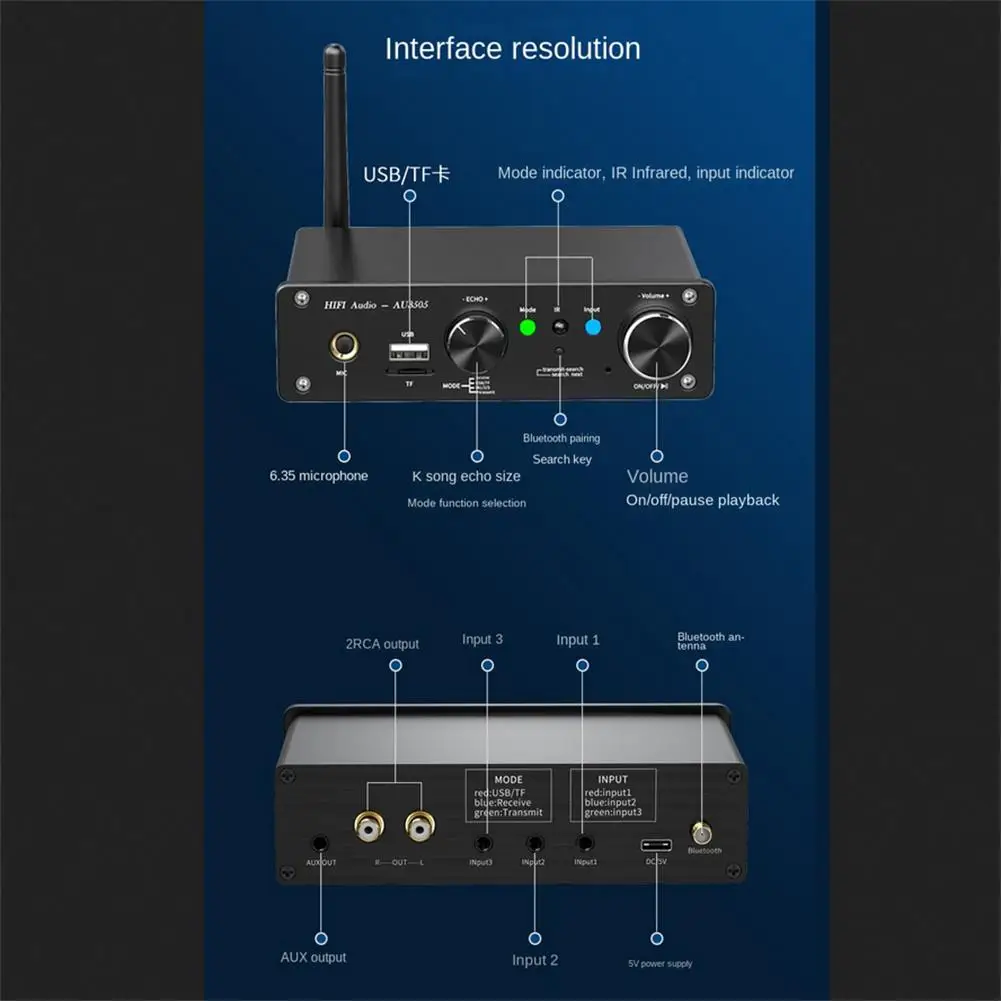 Emetteur Bluetooth AUDIOPHONY BT2xE - TAMTAM Annemasse