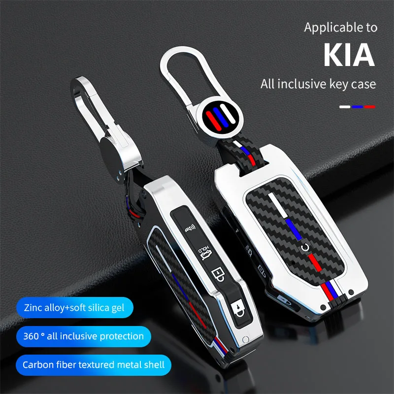 Portachiavi Per Auto In Lega Adatto Per Kia Ceed Soul Xceed Niro Ev Seltos Telluride Sorento K3 K5 Process Cerato Sportage Accessori
