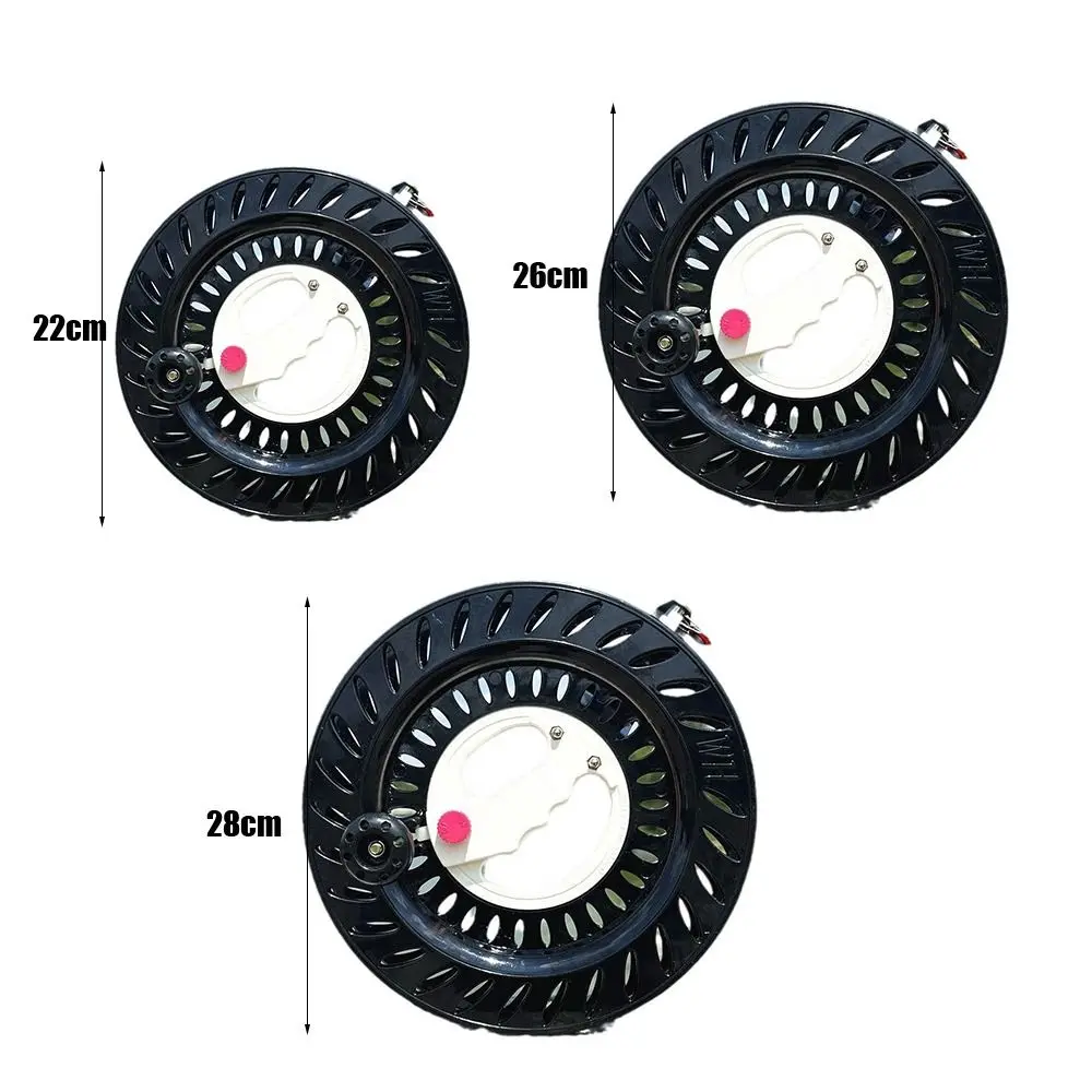 Durable 22/26/28cm Kite Reel 3 Shares ABS Kite Wheel Fishing Reel Adults Kite Reel Kite 6
