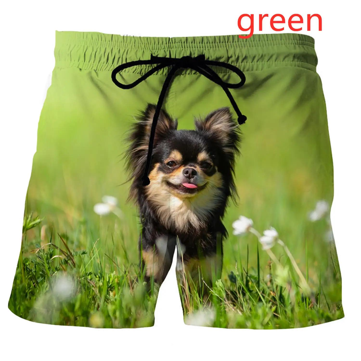 2022 New Fashion Pets Dog Casual 3D Printed Men's Shorts Summer Cute Funny  Animal Shorts