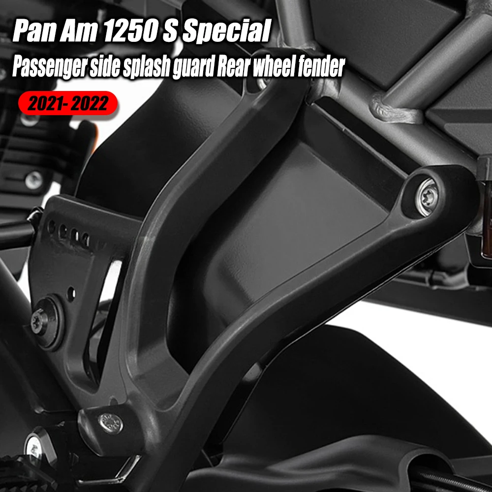 

Специальный мотоциклетный задний пассажирский брызговик для Pan Am 1250 S, заднее колесо, брызговик, глушитель PA 1250 1250 S 2021 2022
