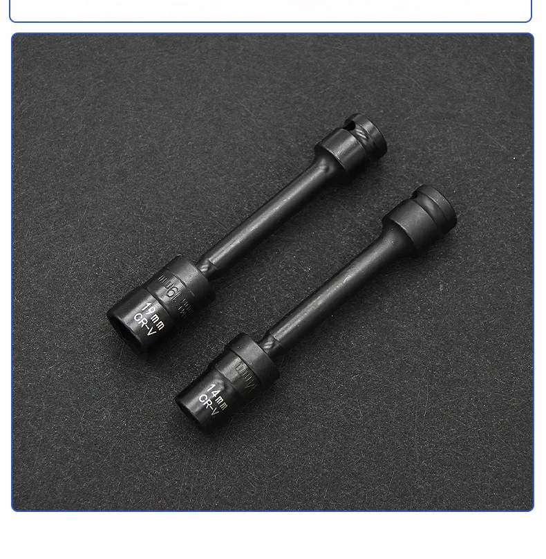 Schlagschwenkbarer Innensechskant-Adapter, 1/2 Zoll Antrieb, Universalgelenk, Cr-Mo-Stahlschlüssel, Konverter, 12–19 mm – Detail 7