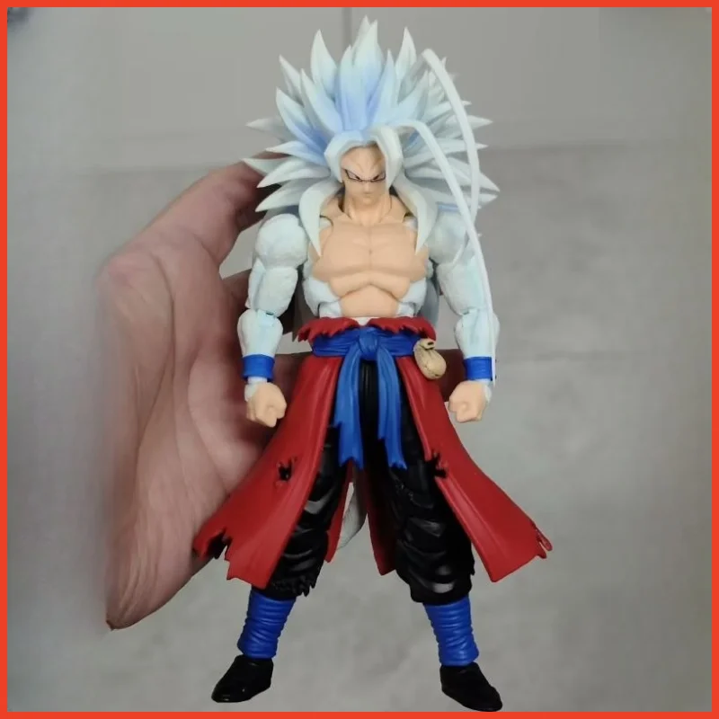 Dragon Ball In Stock Kong Studio Custom No 20 Gold Ssj5 Limited Gold Goku Action Figures Model Toys Anime Figura Gift Kids Toys