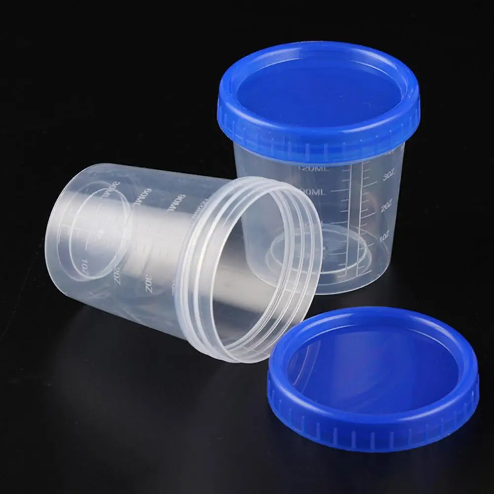 4Pcs Salad Dressing Containers Measuring Cup Set With Threaded Lid Clear Scale Design Leak-Proof Fishing Bait Containers 체커 2