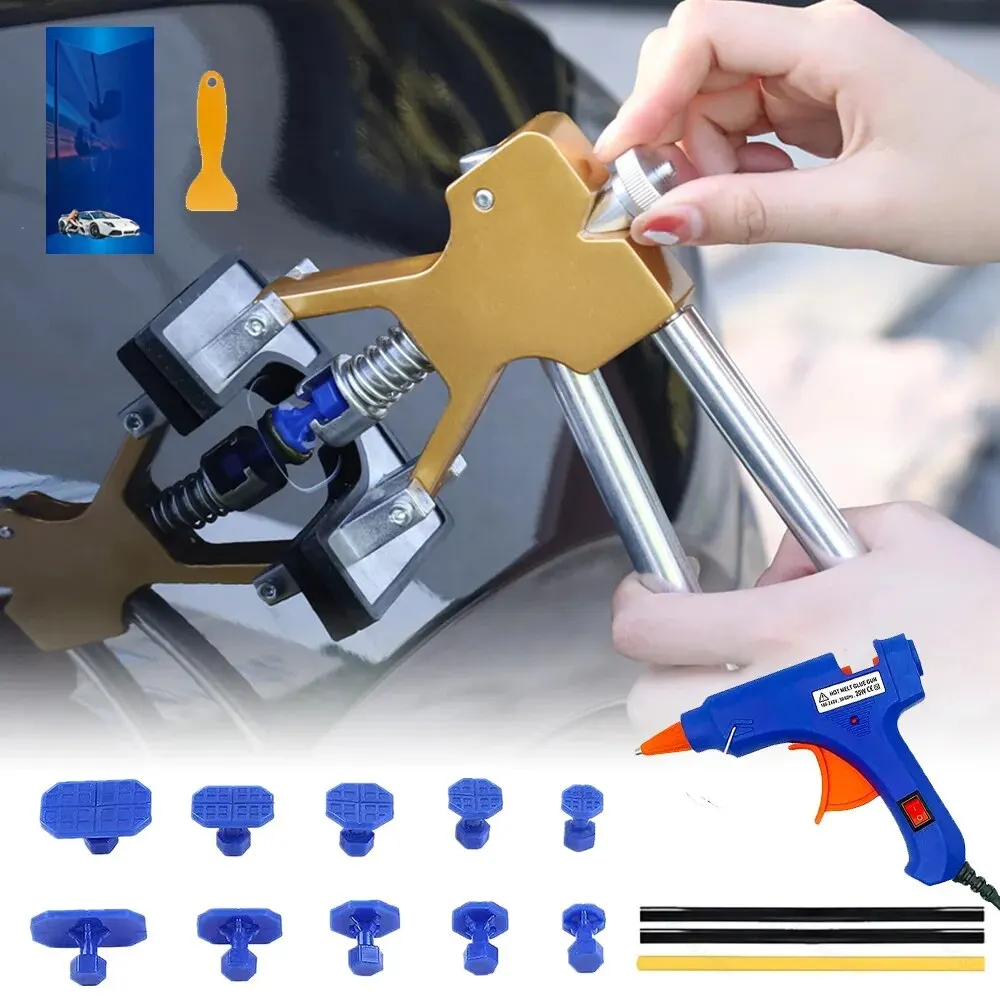 Akozon martello levabolli + 5pcs Kit di riparazione ammaccature senza vernice St