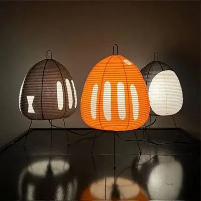 Japanese Rice Paper Lantern Led Table Living Room Bedroom Bedside Study Hotel Homestay Art Creative Decor Tripod Floor_voghion.com