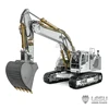 In Stock LESU 945 1/14 Metal RC Hydraulic Excavator Remote Controlled Digger Black Tracks Model Kits New Model Light Toys 2