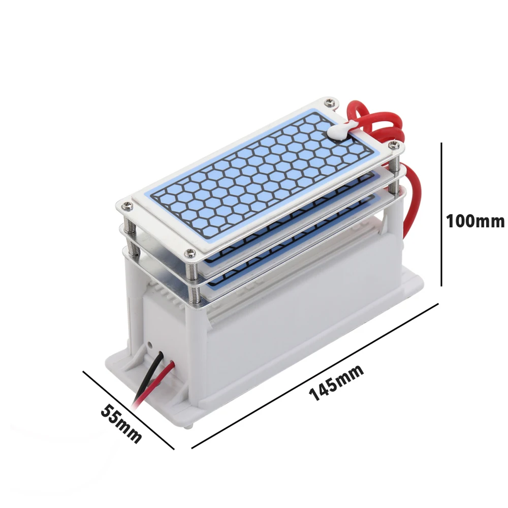 thumbnail image 1 of Generador de ozono cerámico Hola jinjia 15 g/h purificador de aire 220 V, 1 of 5