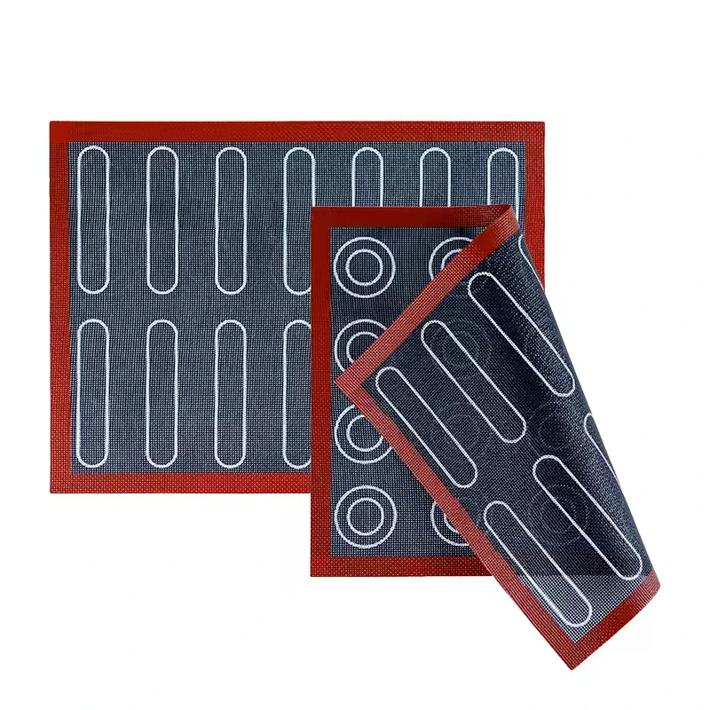 Silicone Baking Mat, 15.7"x11.8" Perforated Baking Mat Reusable, Nonstick Bread Mat for Cookies, Macarons, Bread and Pastry