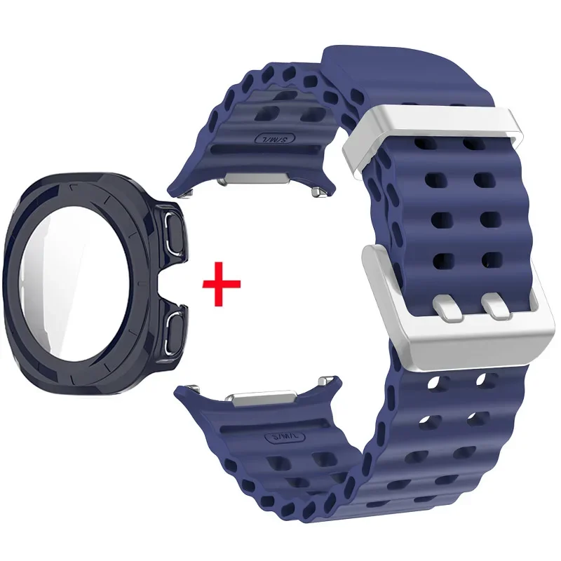 Ultimate 2-in-1 Watch Protection & Style Set with Strap, Case, and Screen Protector