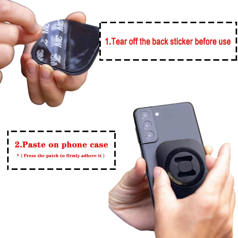 Motorcycle Clutch Mobile Phone Bracket For M6 Screw Hole Installation Navigation Quick Locking Bracket Equipped With Adaptive