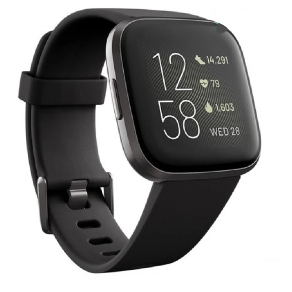 Silicone Band for Fitbit Versa 2 Strap Replacement Smart Watch Accessories for Fitbit Versa Lite Waterproof Bracelet Wristband