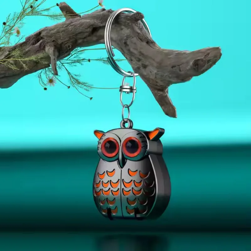 New Owl Shape Nail Clipper Stainless Steel Folding Nail Clippers Keychain Portable Tools