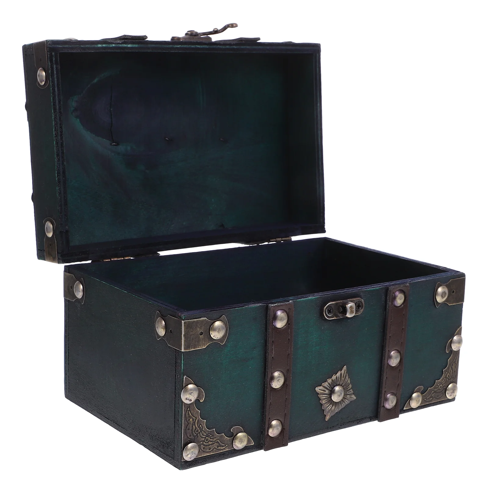 

Jewelry Boxes Vintage Storage Wooden For Craft Candy Case Steampunk Retro Sundries Organizer