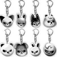 Stray Kids Skzoo Stray Children Evil Cartoon Keychain Bag Pendant Accessories Li Longfu Huang Xuanchen Jin Shengwen Pendant Acce