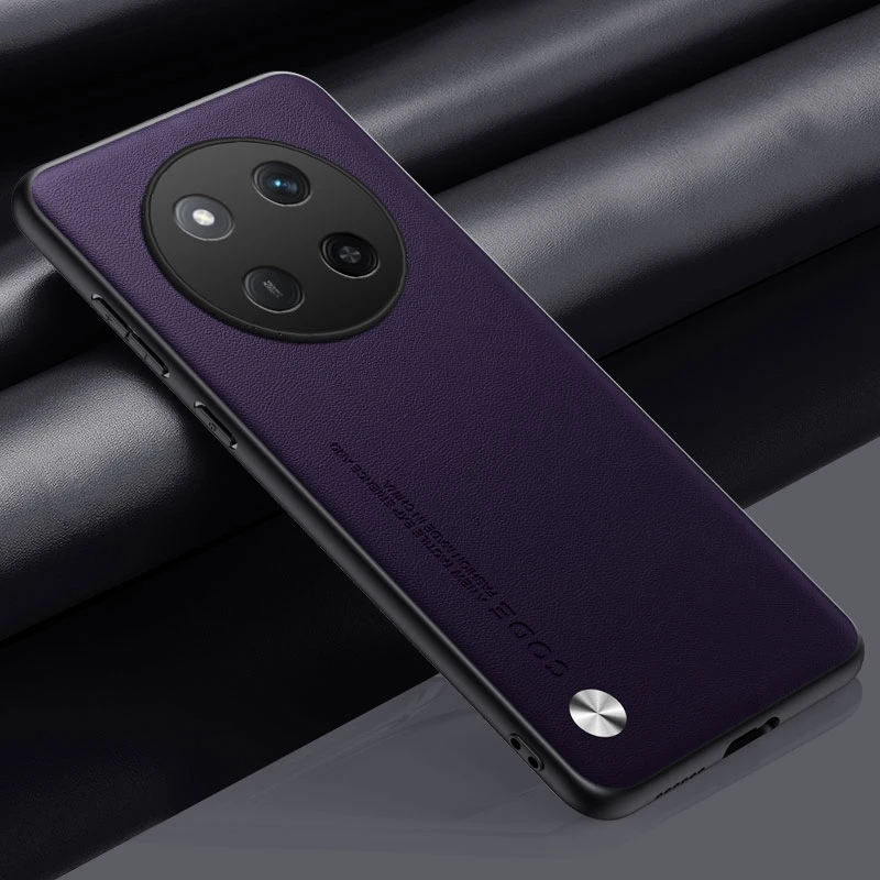 Luxury PU Leather Full Protection Phone Case - Premium Back Cover with Silicone Lining