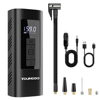 YOUNGDO Tyre Inflator Portable Air Compressor Digital Air Pump Electric Tire Inflator Quick Inflation Pump For Motocycle Bicycle 2
