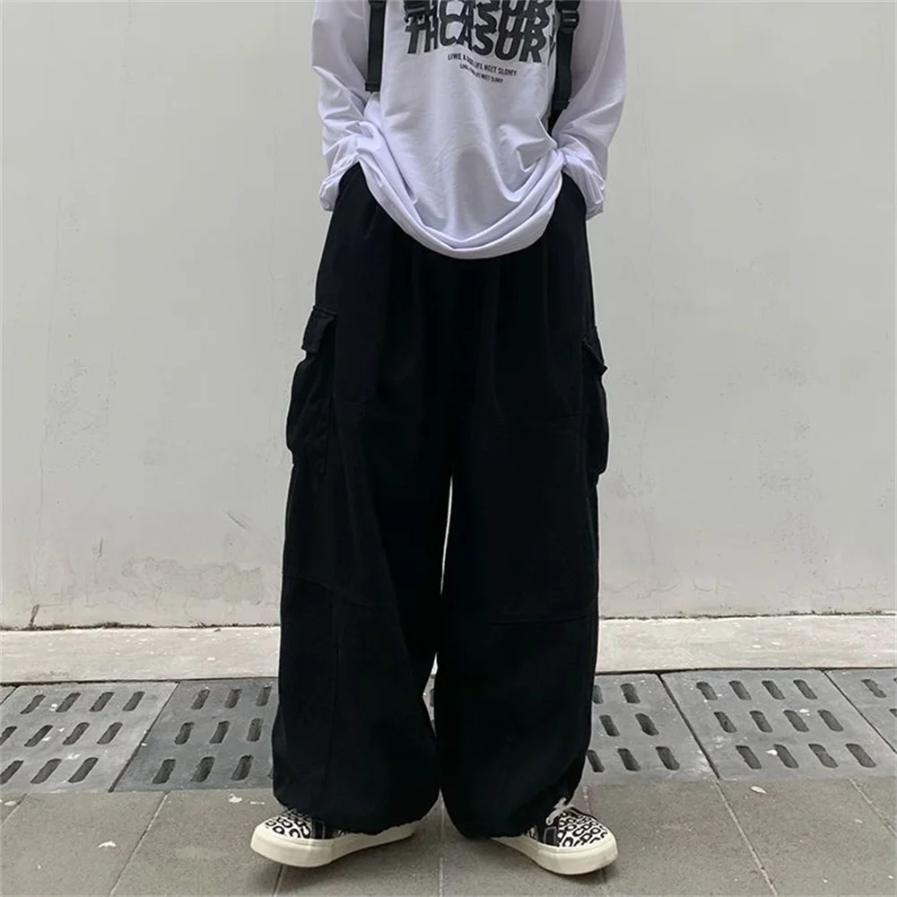 Cargo Pants Men 2023 Hip Hop Streetwear Jogger Pant Fashion Trousers Gyms Fitness Casual Joggers Sweatpants Men cargo pants