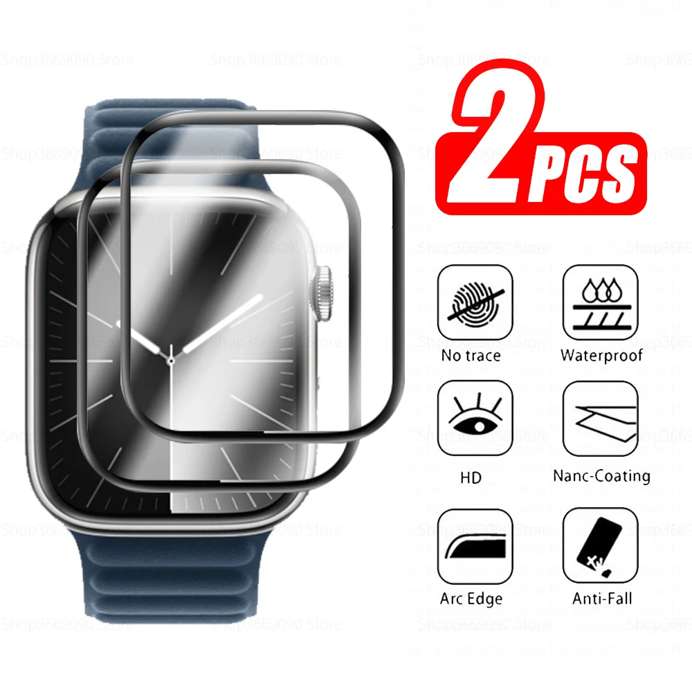 

2 шт., защитная пленка для Apple Watch Ultra 2 Series 9, 41 мм 45 мм