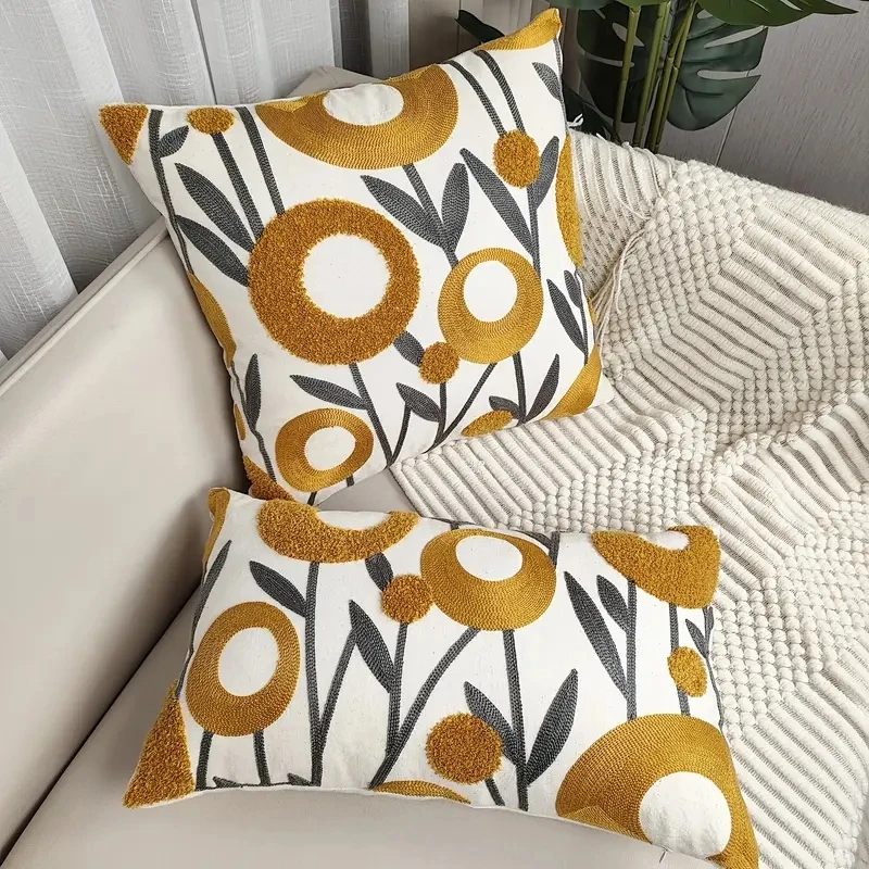 Boho Style Pillow Close-up
