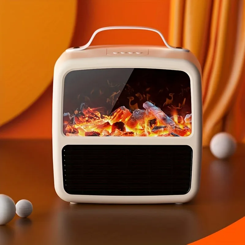 Electric Space Heater 1500W/1000W Quiet PTC Ceramic Portable Heater Small  Electric Fireplace Heater Fan Fast Safety Heating - AliExpress